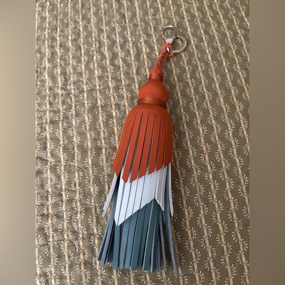 Anya Hindmarch Tassel Bag Charm / Keychain